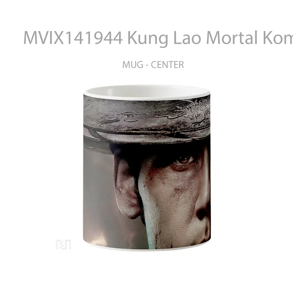 Mug Kung Lao Mortal Kombat 2 Poster Gelas Keramik Unik