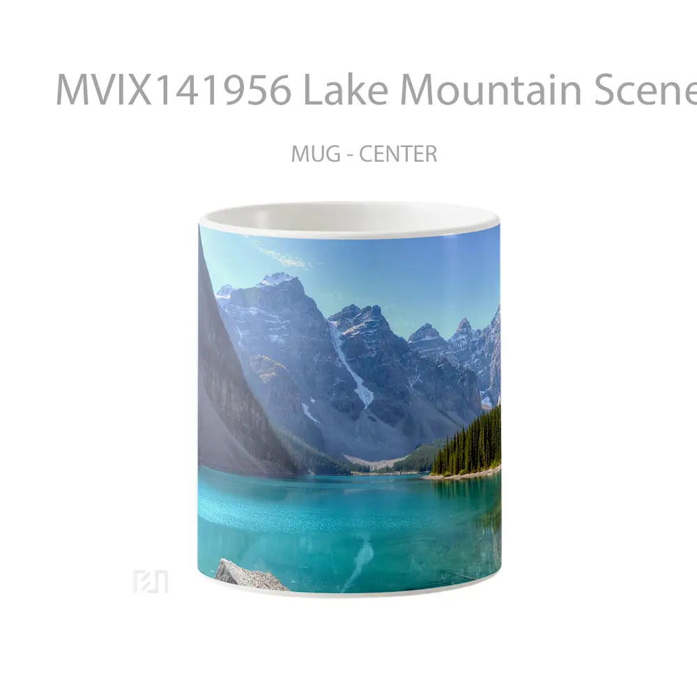 Mug Lake Mountain Scenery Nature Gelas Pemandangan Alam