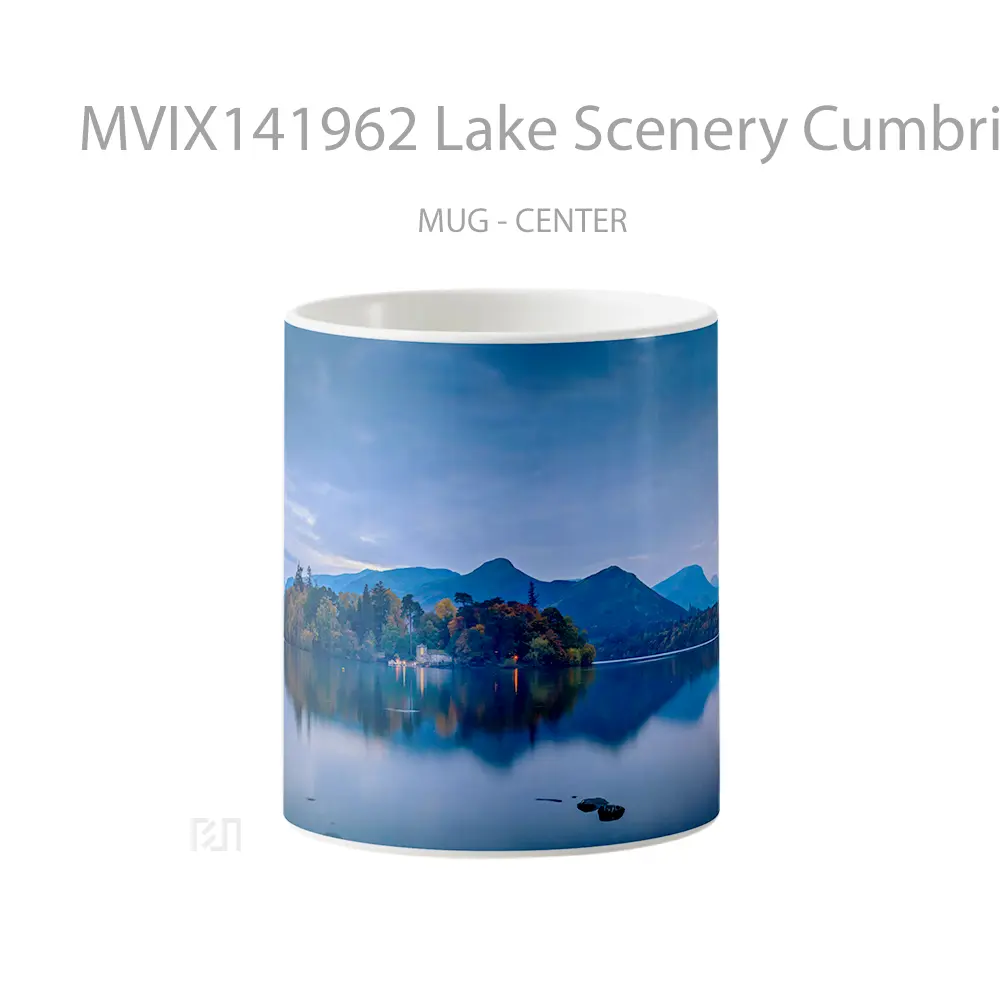 Mug Lake Scenery Cumbria England Gelas Pemandangan Alam