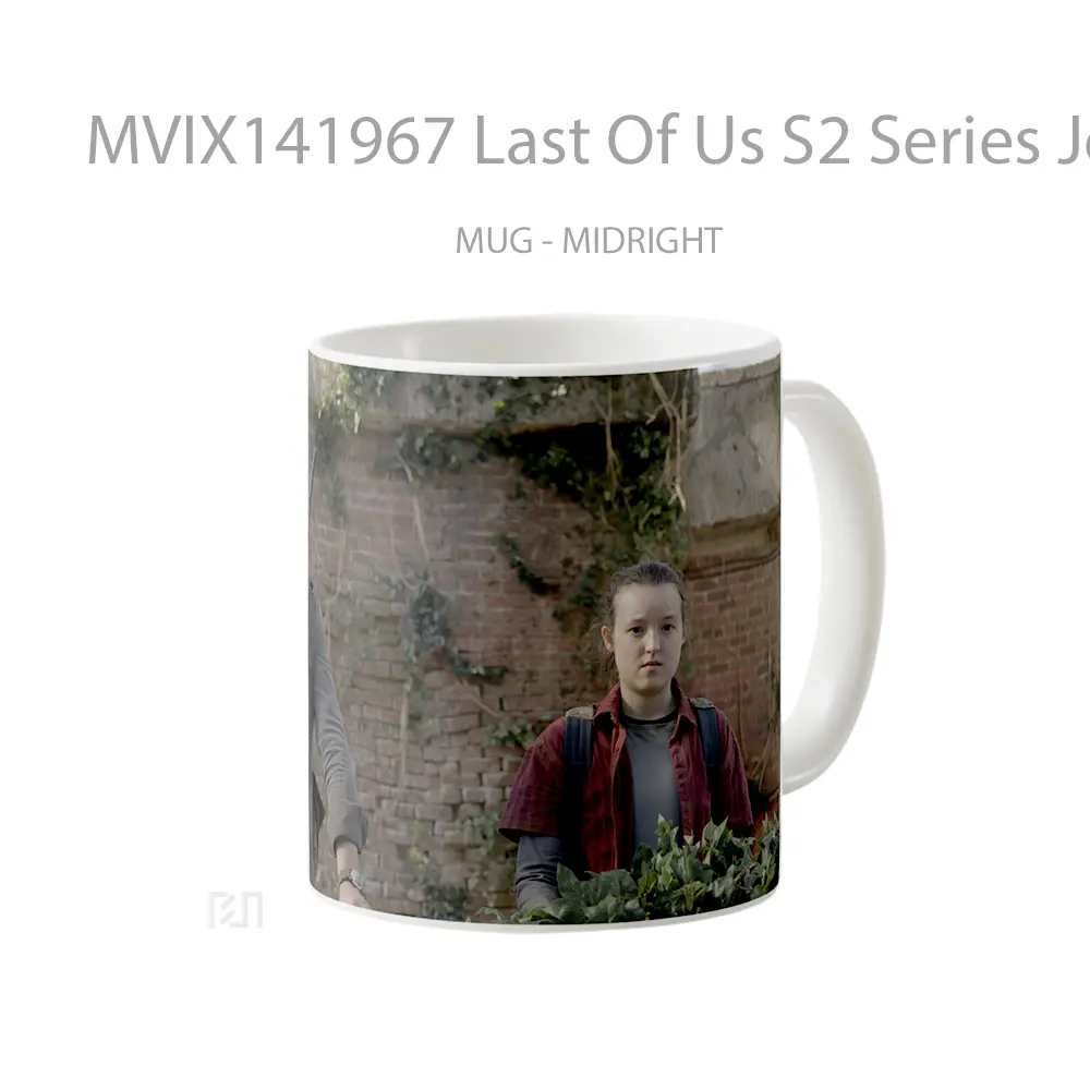 Mug Last Of Us S2 Series Joel Ellie Gelas Keramik Unik - All-side / Desain