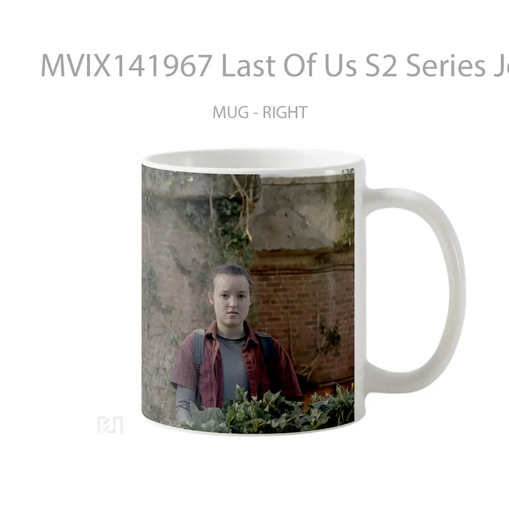 Mug Last Of Us S2 Series Joel Ellie Gelas Keramik Unik - All-side / Desain