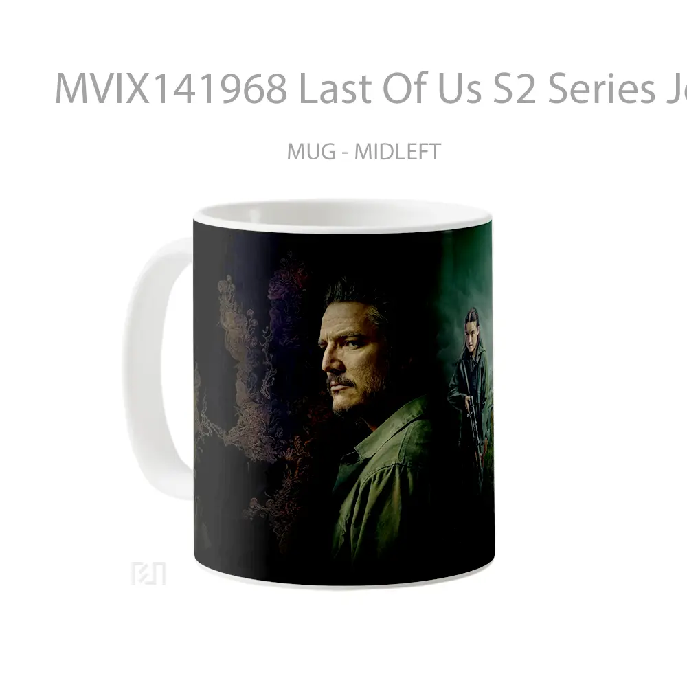 Mug Last Of Us S2 Series Joel Ellie Gelas Keramik Unik - All-side / Desain