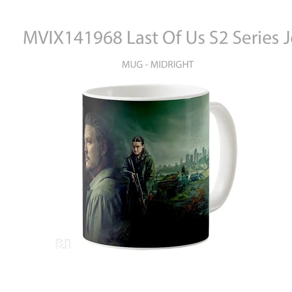Mug Last Of Us S2 Series Joel Ellie Gelas Keramik Unik - All-side / Desain