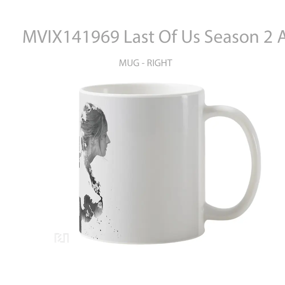 Mug Last Of Us Season 2 Abby Gelas Pemandangan Alam - All-side / Desain