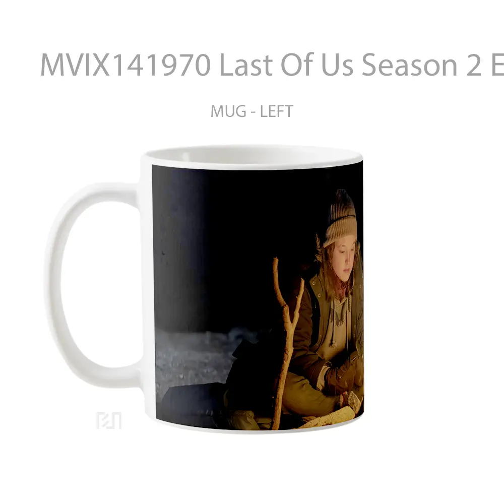 Mug Last Of Us Season 2 Ellie Gelas Pemandangan Alam - All-side / Desain