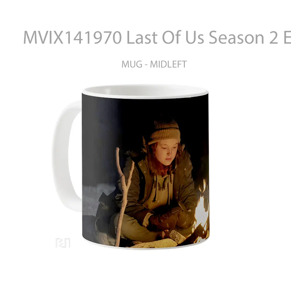 Mug Last Of Us Season 2 Ellie Gelas Pemandangan Alam - All-side / Desain