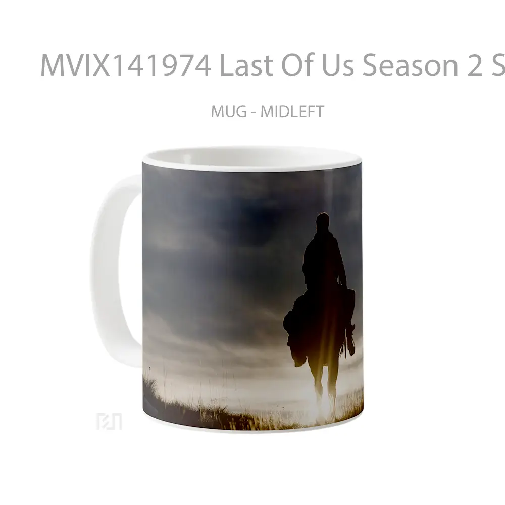 Mug Last Of Us Season 2 Series Gelas Pemandangan Alam - All-side / Desain