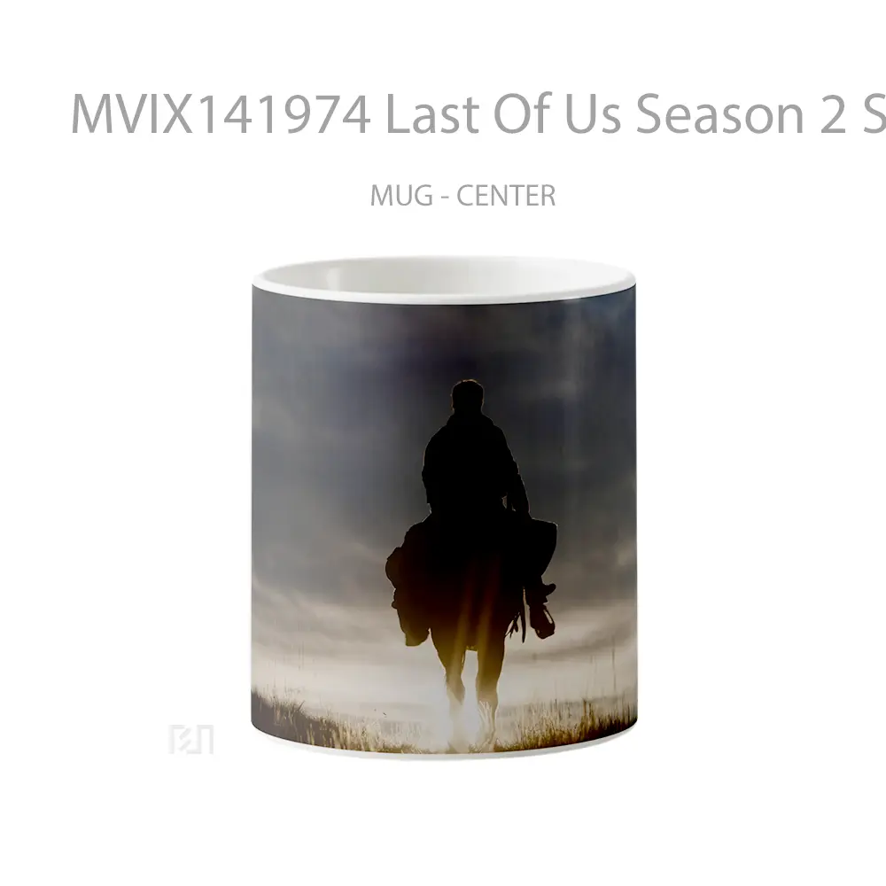 Mug Last Of Us Season 2 Series Gelas Pemandangan Alam