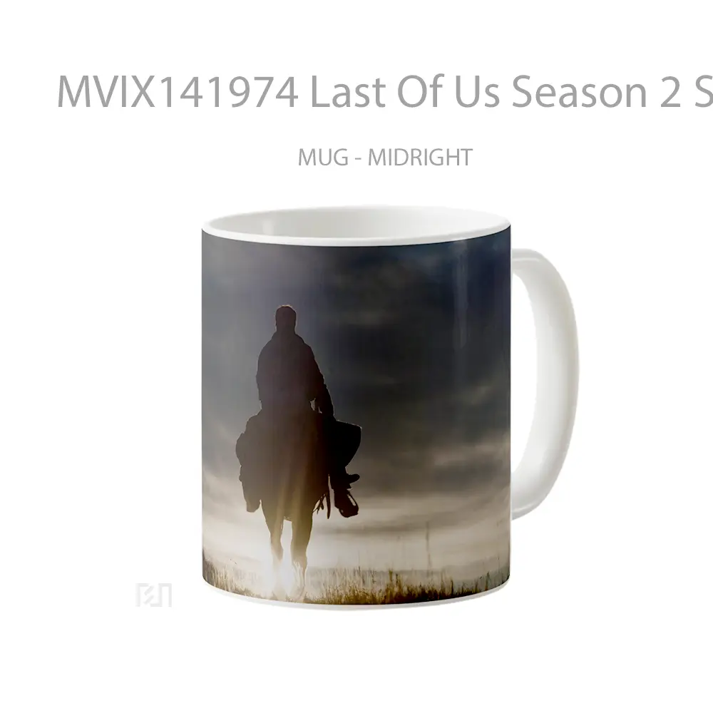 Mug Last Of Us Season 2 Series Gelas Pemandangan Alam - All-side / Desain