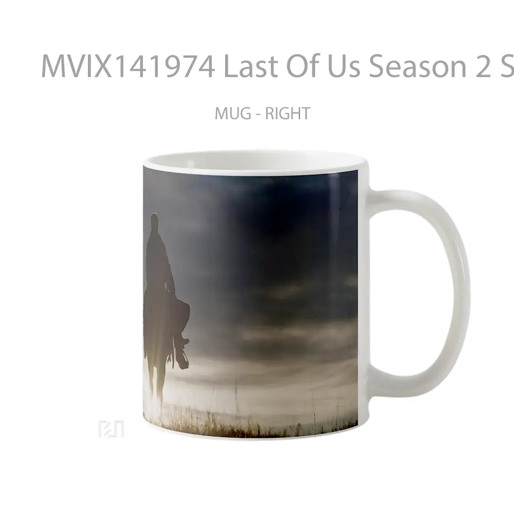 Mug Last Of Us Season 2 Series Gelas Pemandangan Alam - All-side / Desain