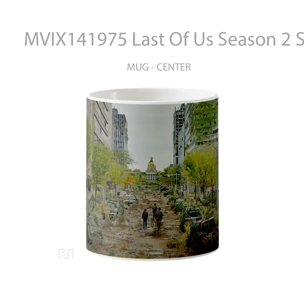 Mug Last Of Us Season 2 Series Gelas Pemandangan Alam