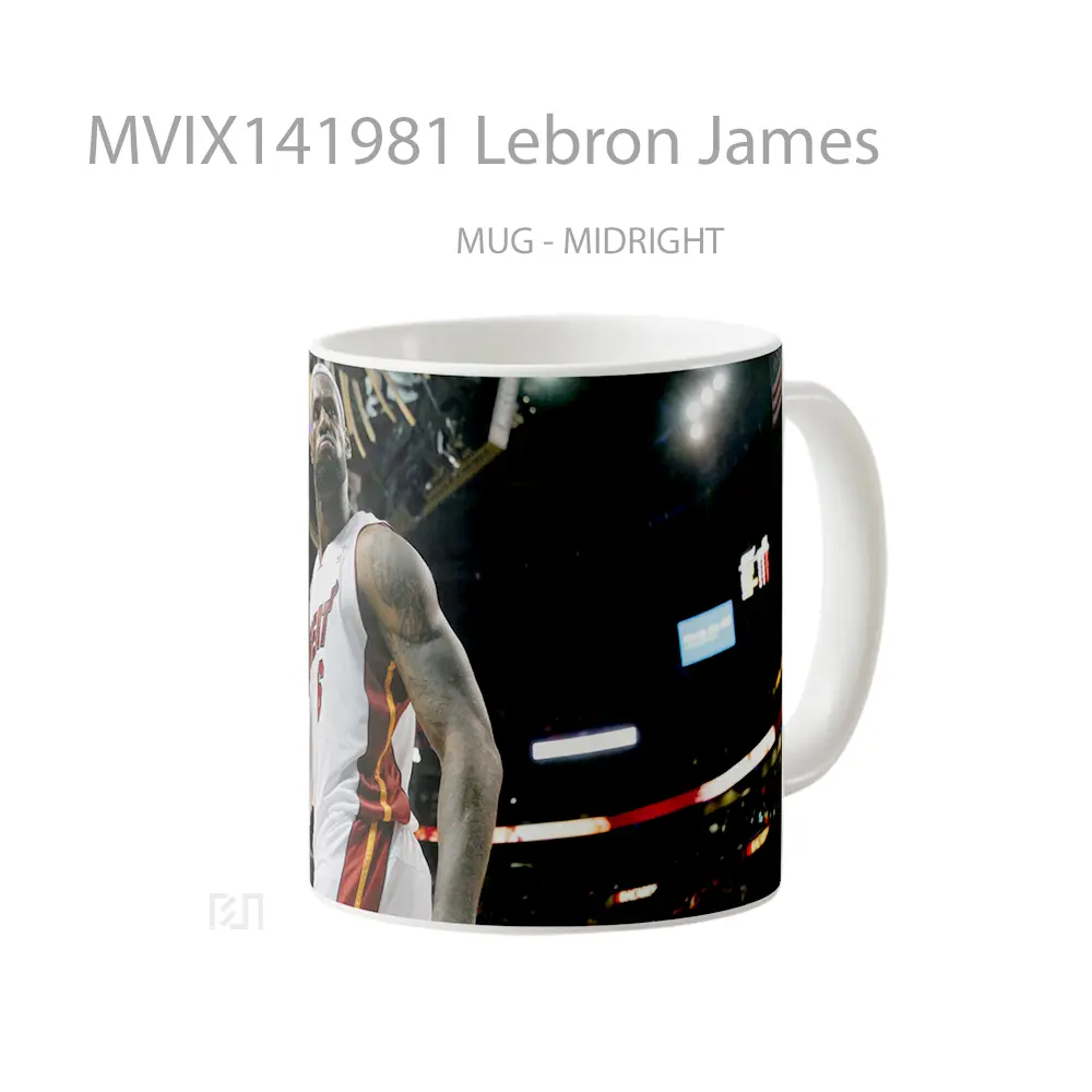 Mug Lebron James Gelas Keramik Unik - All-side / Desain