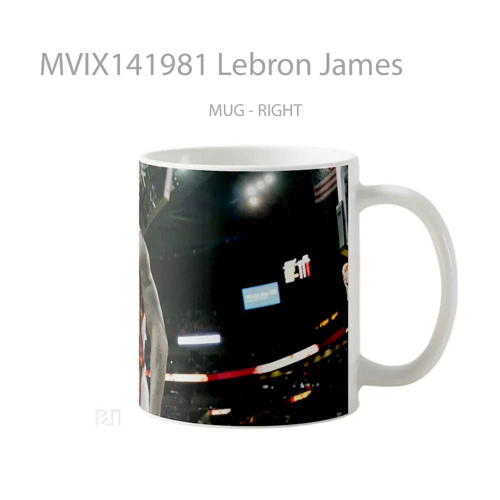 Mug Lebron James Gelas Keramik Unik - All-side / Desain
