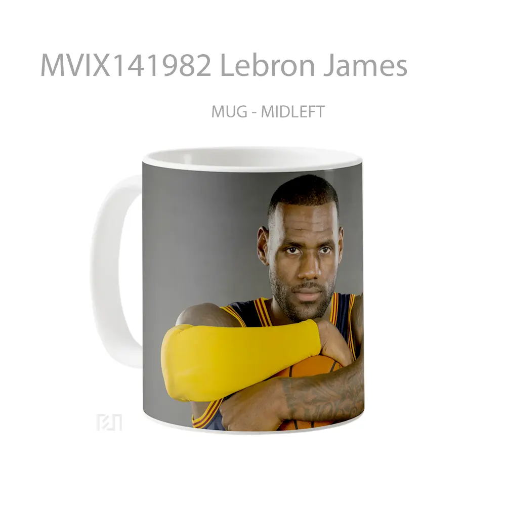 Mug Lebron James Gelas Keramik Unik - All-side / Desain