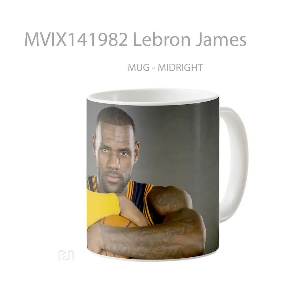 Mug Lebron James Gelas Keramik Unik - All-side / Desain