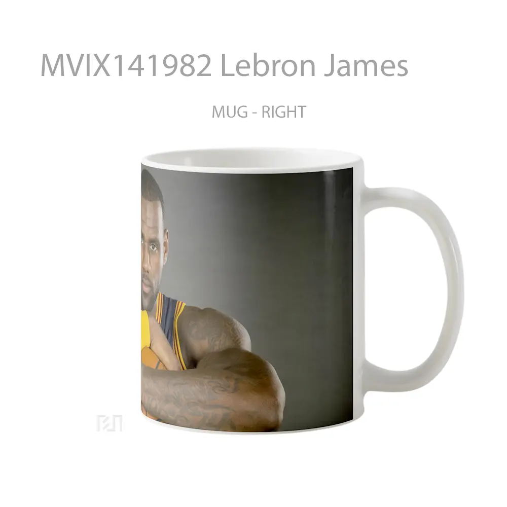 Mug Lebron James Gelas Keramik Unik - All-side / Desain