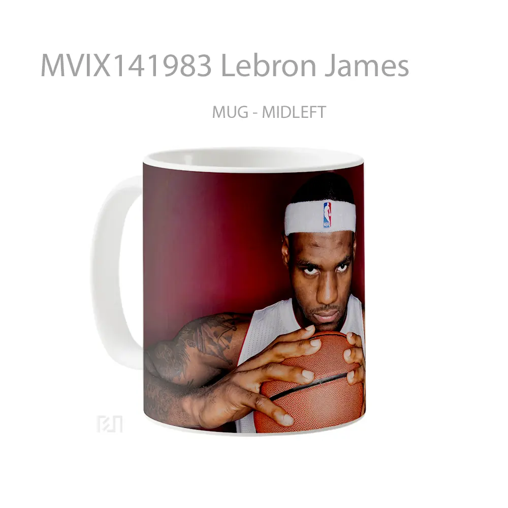 Mug Lebron James Gelas Keramik Unik - All-side / Desain