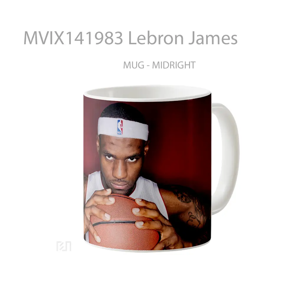 Mug Lebron James Gelas Keramik Unik - All-side / Desain