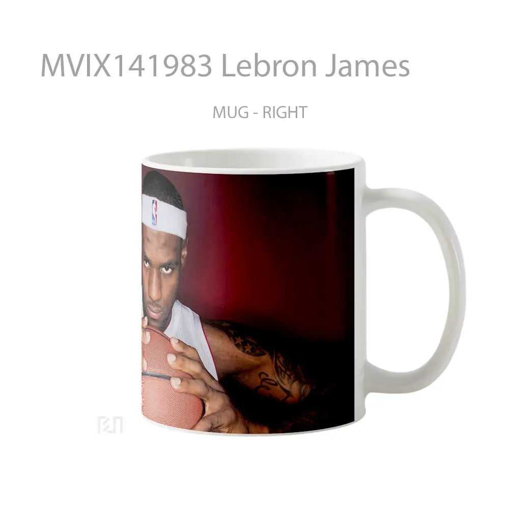 Mug Lebron James Gelas Keramik Unik - All-side / Desain