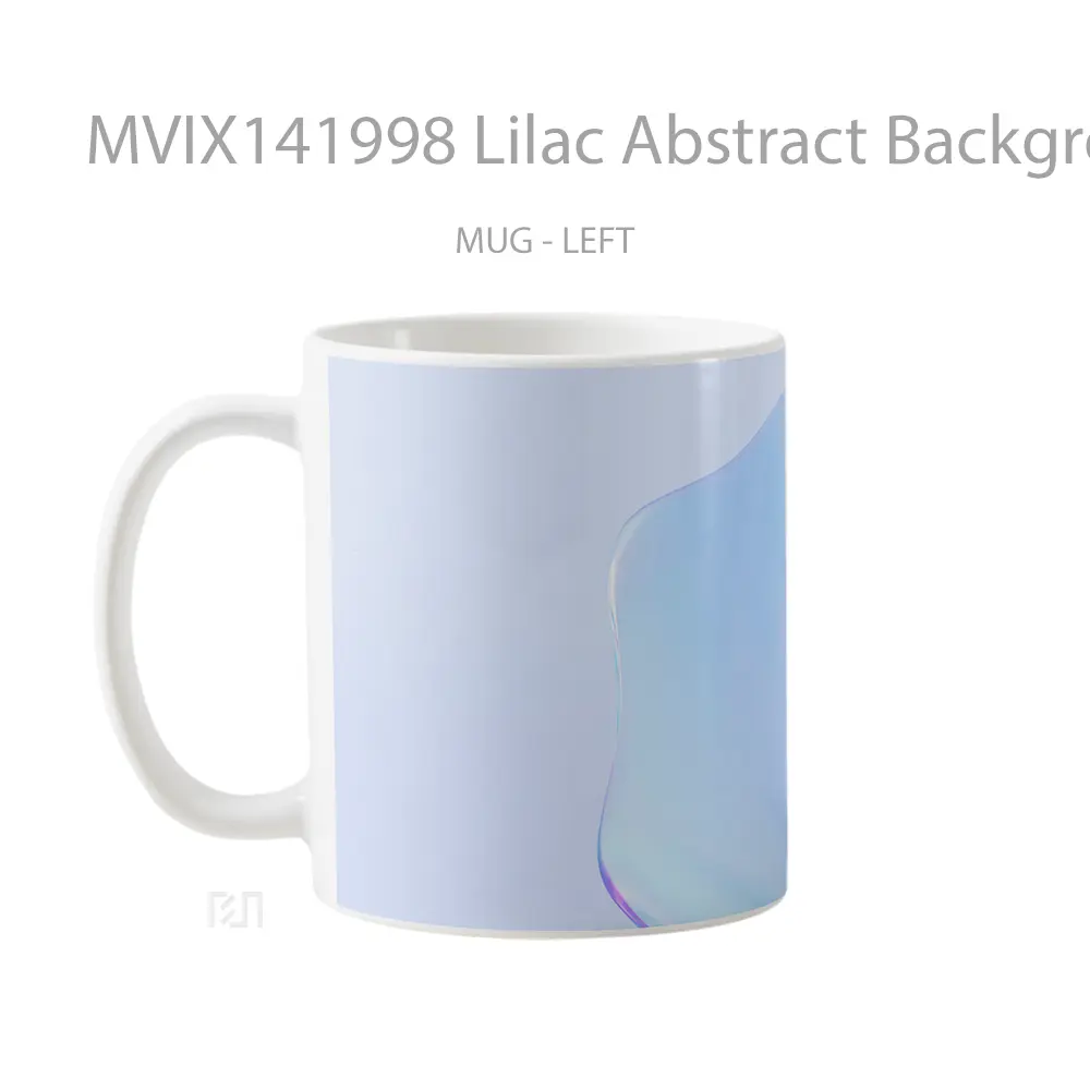 Mug Lilac Abstract Background Digital Art Huawei Mate Gelas Keramik Unik - All-side / Desain