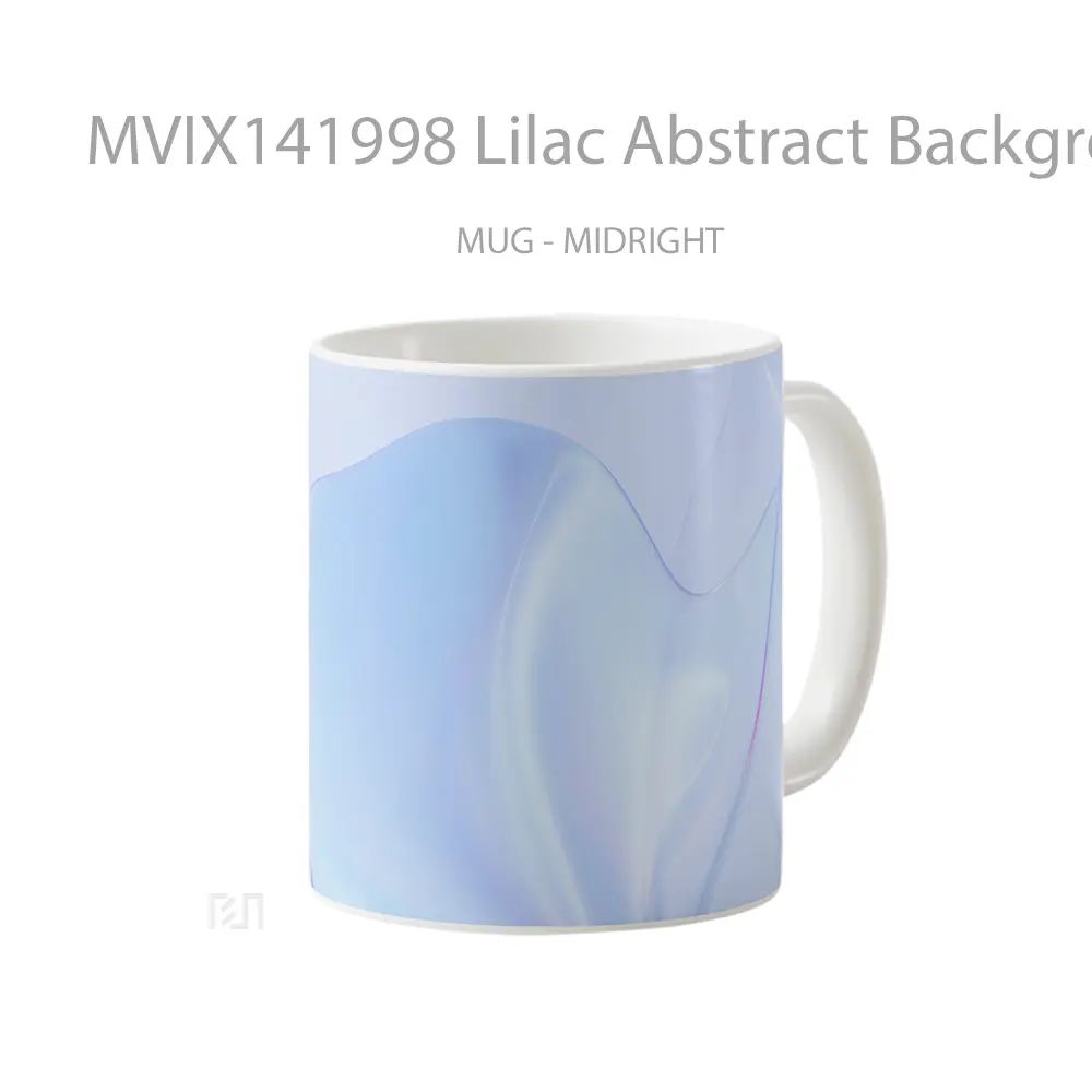 Mug Lilac Abstract Background Digital Art Huawei Mate Gelas Keramik Unik - All-side / Desain