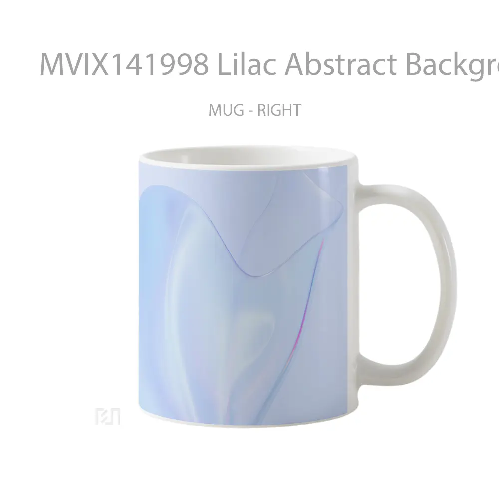Mug Lilac Abstract Background Digital Art Huawei Mate Gelas Keramik Unik - All-side / Desain