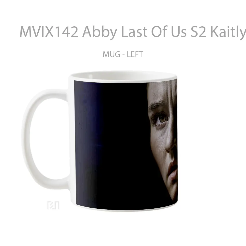Mug Abby Last Of Us S2 Kaitlyn Dever Gelas Keramik Unik - All-side / Desain