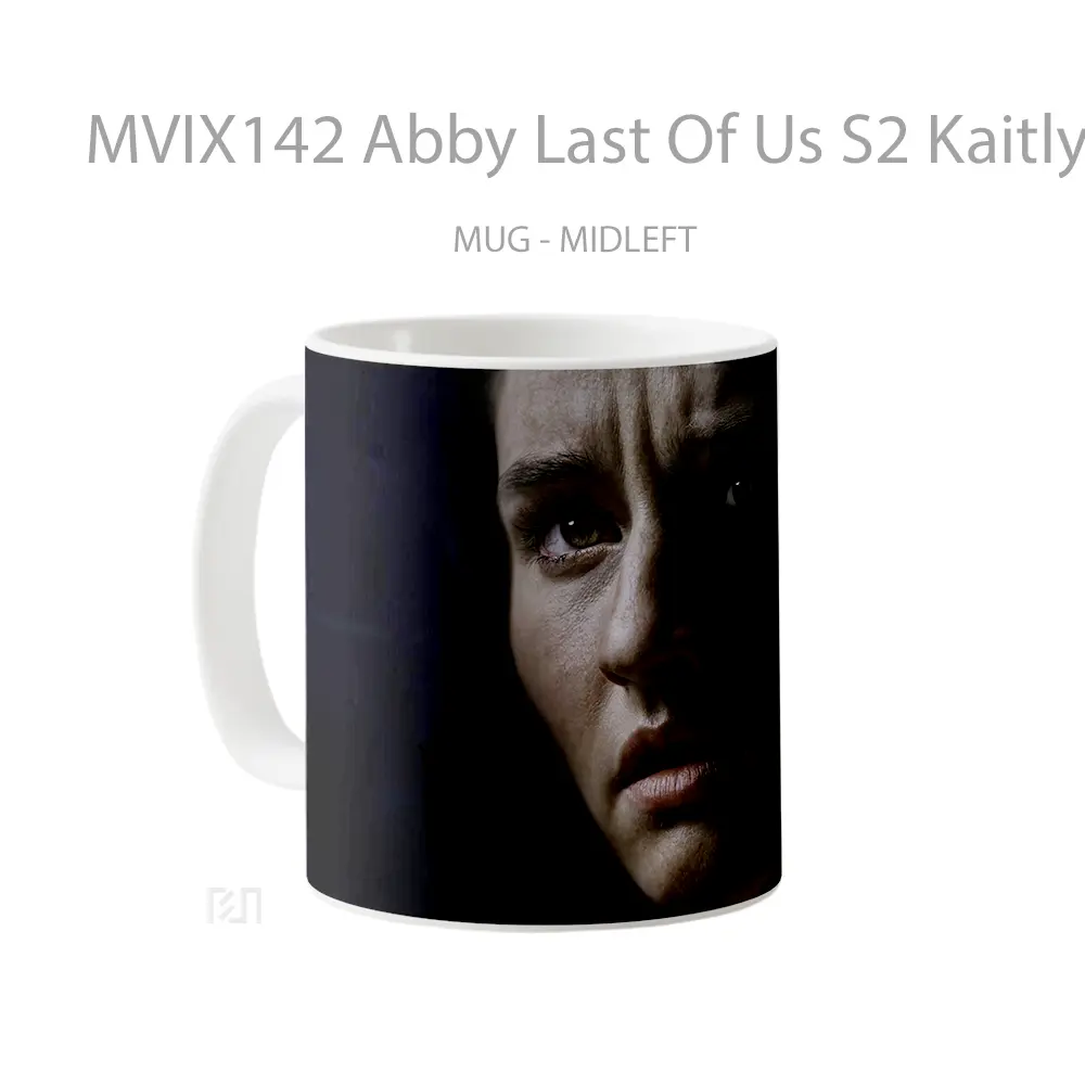 Mug Abby Last Of Us S2 Kaitlyn Dever Gelas Keramik Unik - All-side / Desain