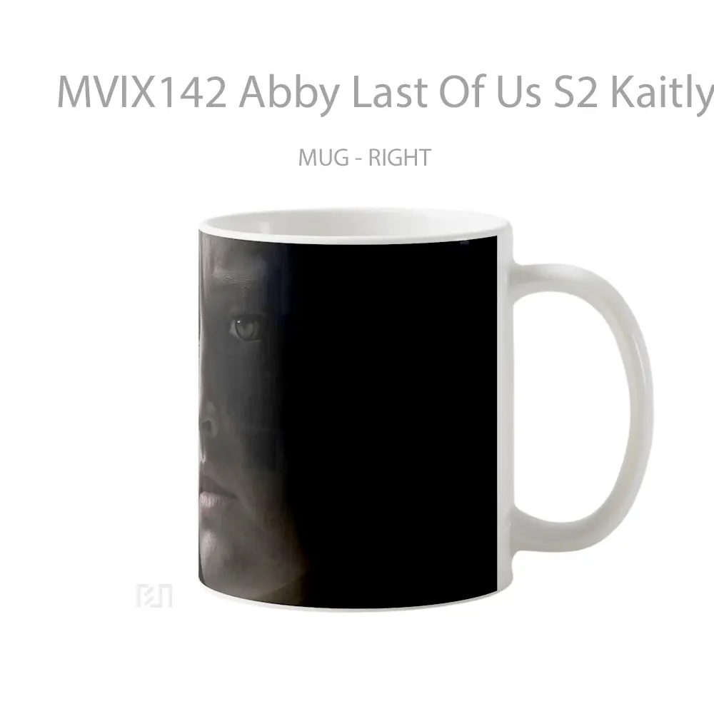 Mug Abby Last Of Us S2 Kaitlyn Dever Gelas Keramik Unik - All-side / Desain