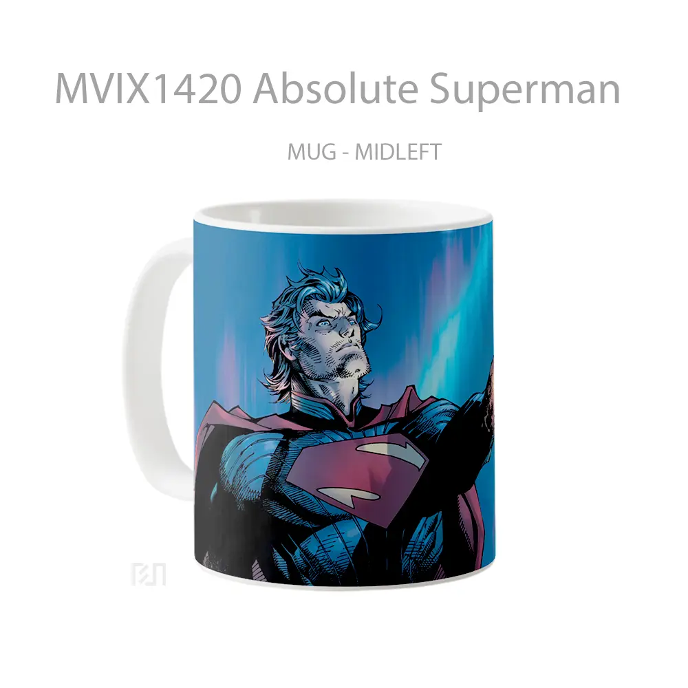 Mug Absolute Superman Gelas Superhero - All-side / Desain