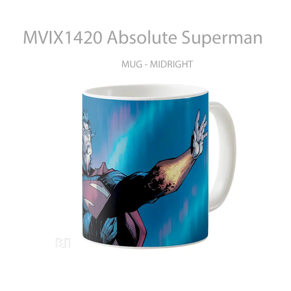 Mug Absolute Superman Gelas Superhero - All-side / Desain