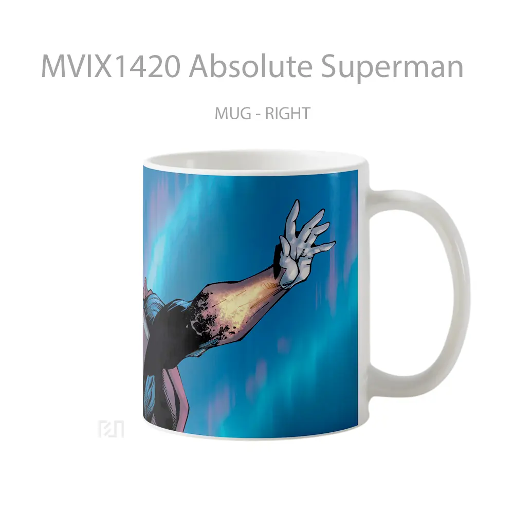 Mug Absolute Superman Gelas Superhero - All-side / Desain