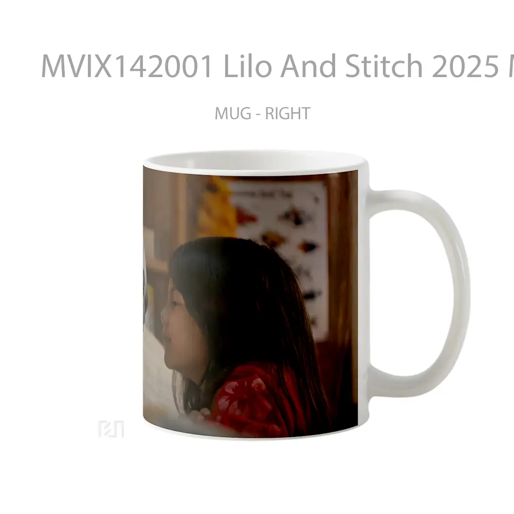 Mug Lilo And Stitch 2025 Movi Gelas Keramik Unik - All-side / Desain