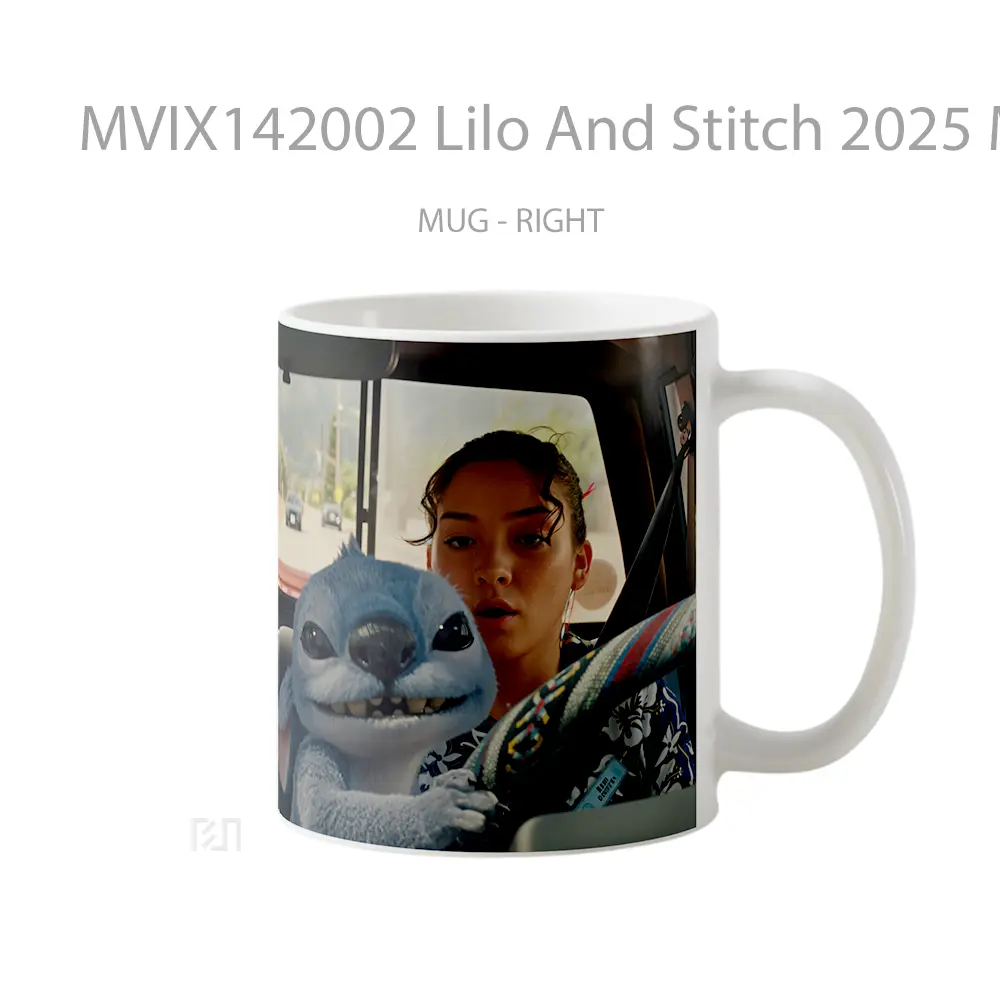 Mug Lilo And Stitch 2025 Movi Gelas Keramik Unik - All-side / Desain