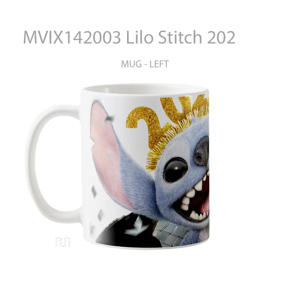 Mug Lilo Stitch 202 Gelas Keramik Unik - All-side / Desain