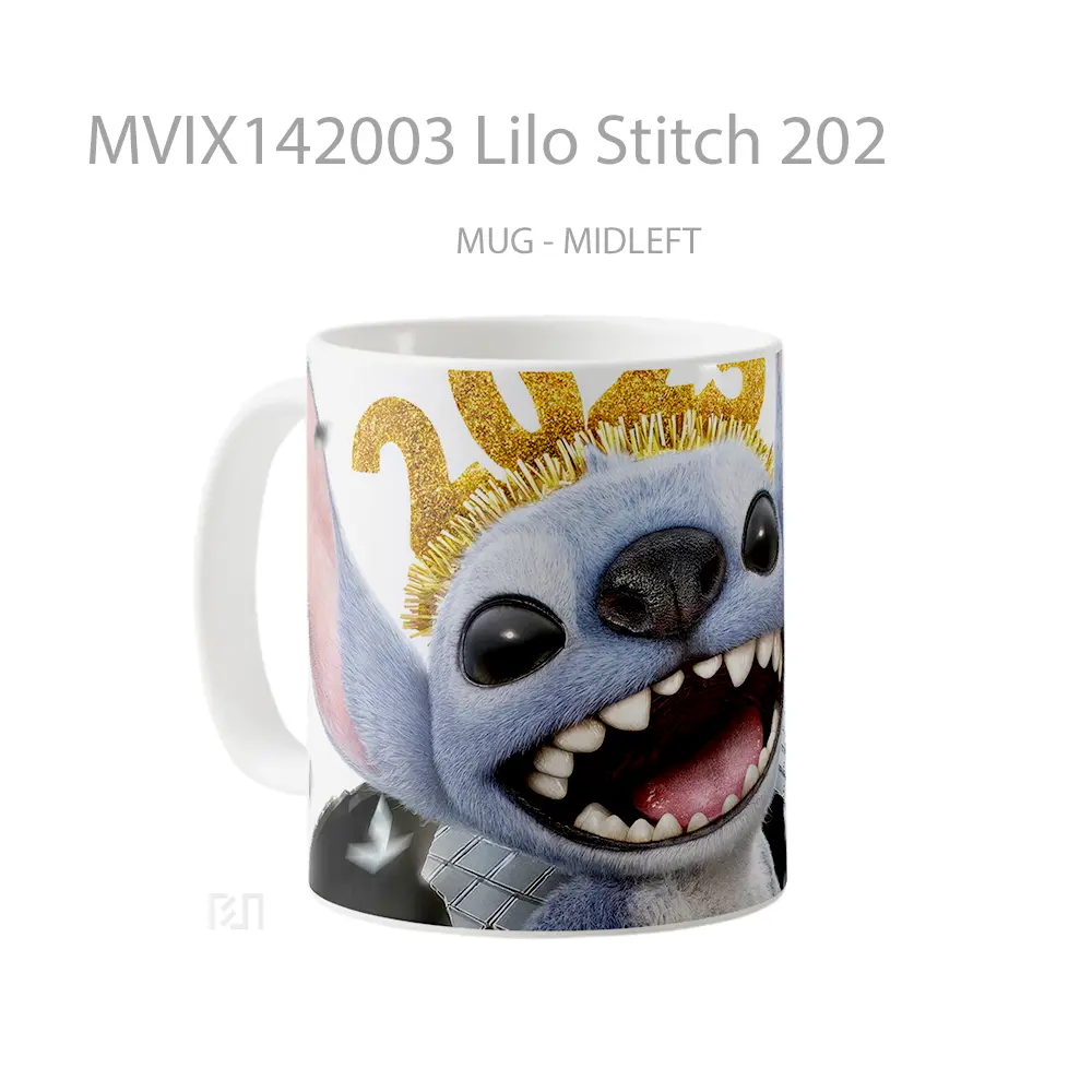 Mug Lilo Stitch 202 Gelas Keramik Unik - All-side / Desain