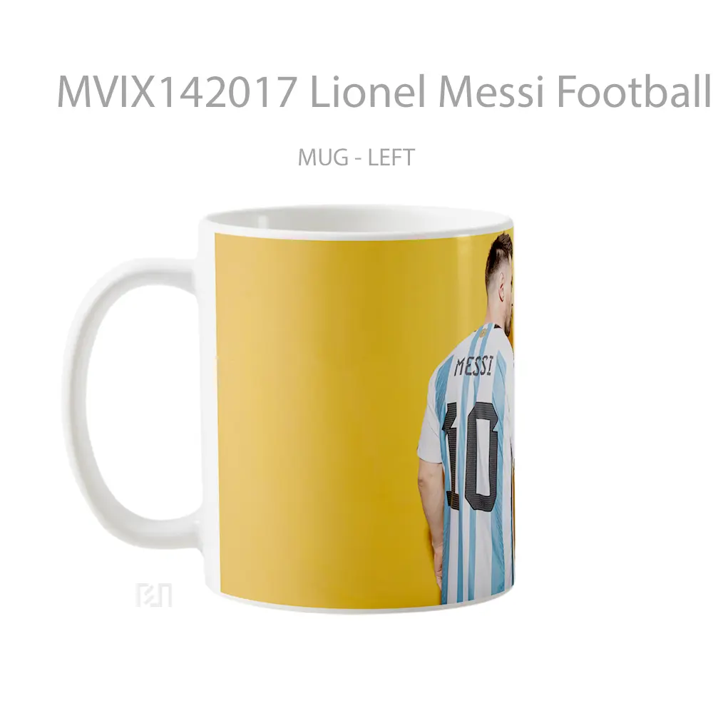 Mug Lionel Messi Football Gelas Hewan Lucu - All-side / Desain