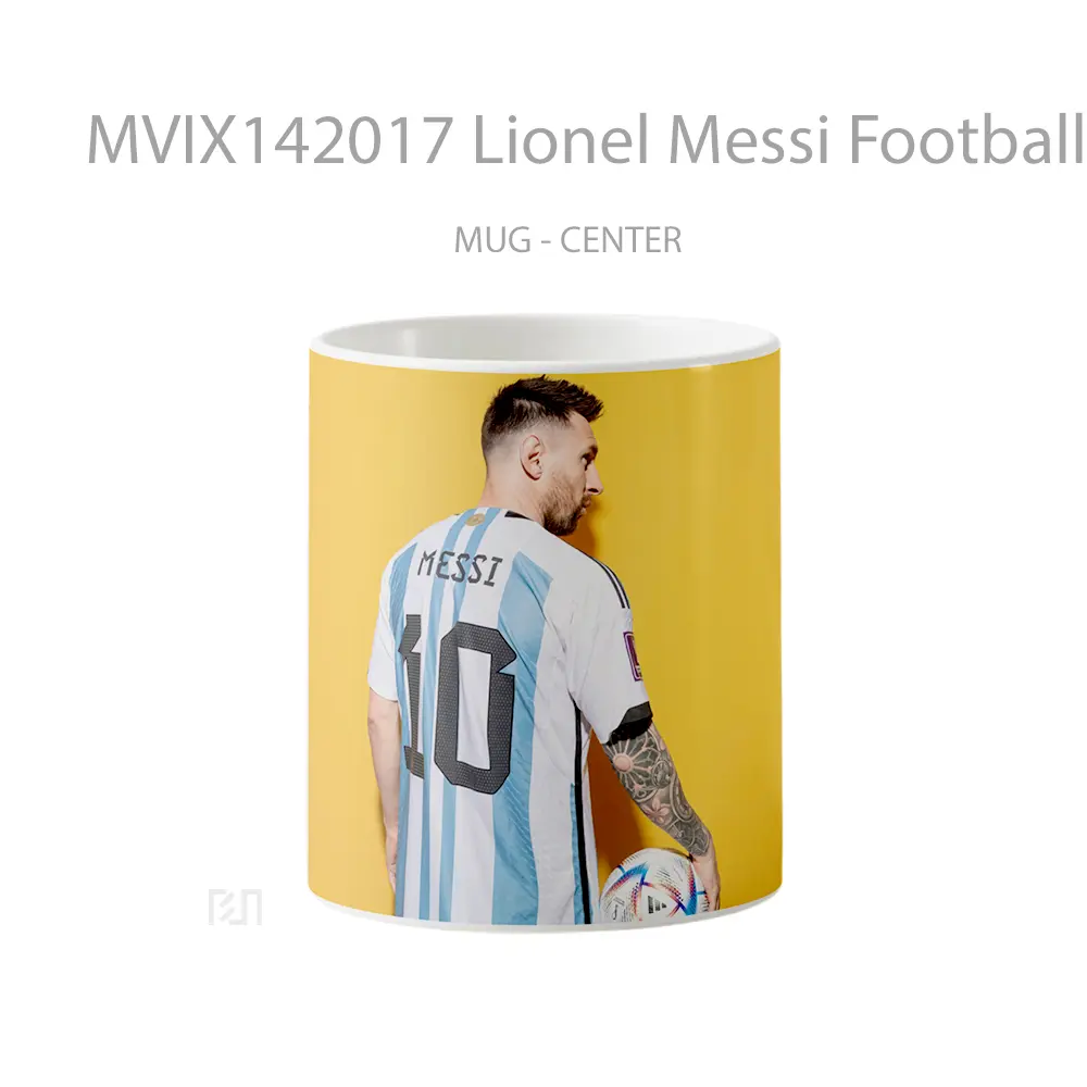 Mug Lionel Messi Football Gelas Hewan Lucu