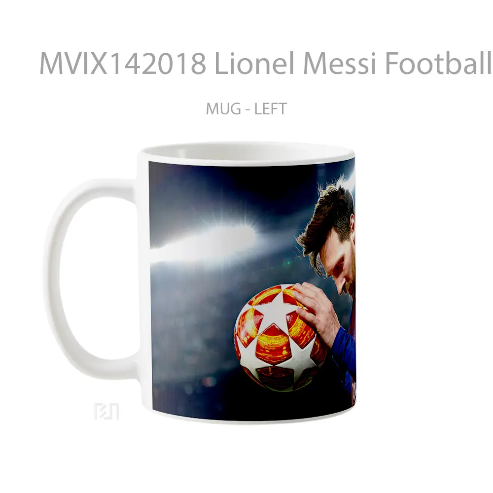 Mug Lionel Messi Football Gelas Hewan Lucu - All-side / Desain