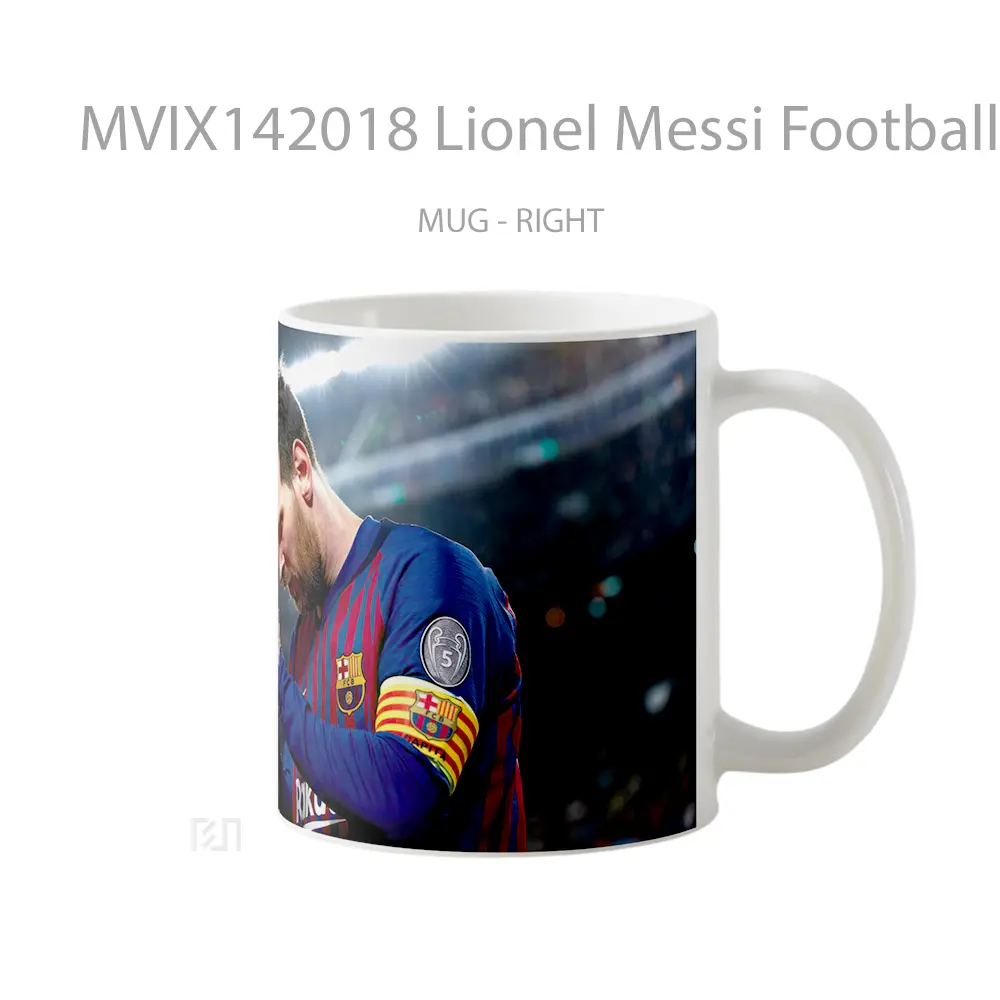 Mug Lionel Messi Football Gelas Hewan Lucu - All-side / Desain