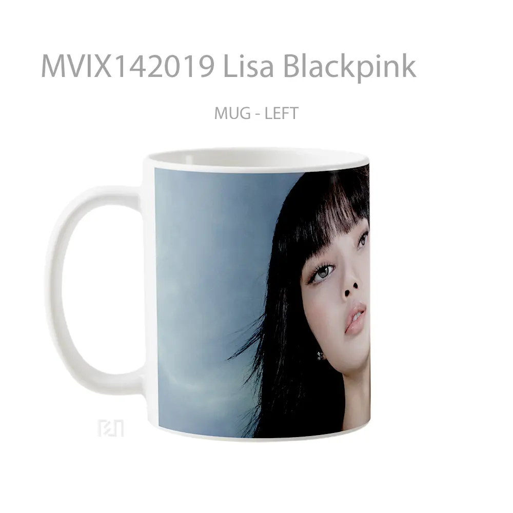 Mug Lisa Blackpink Gelas Keramik Unik - All-side / Desain