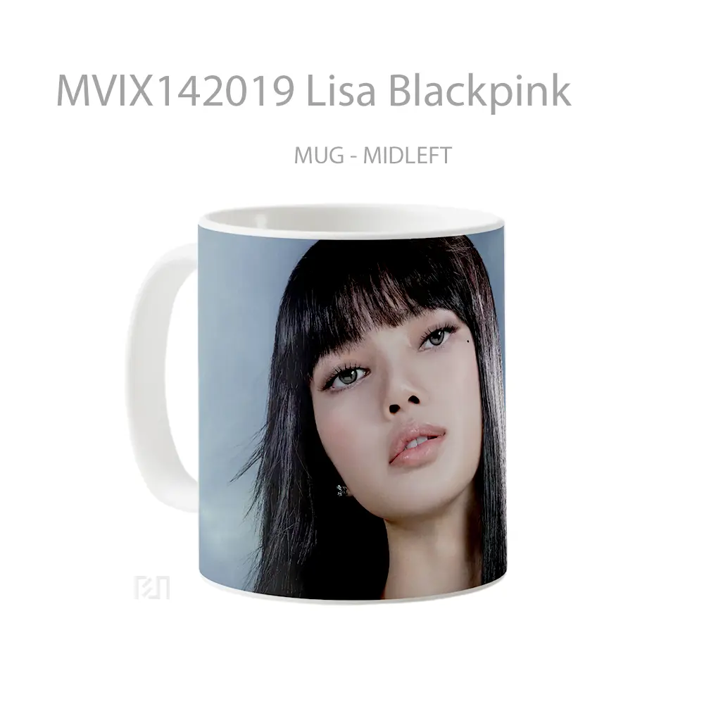 Mug Lisa Blackpink Gelas Keramik Unik - All-side / Desain
