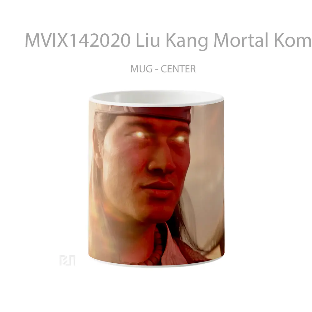 Mug Liu Kang Mortal Kombat 1 Game Cangkir Gamer