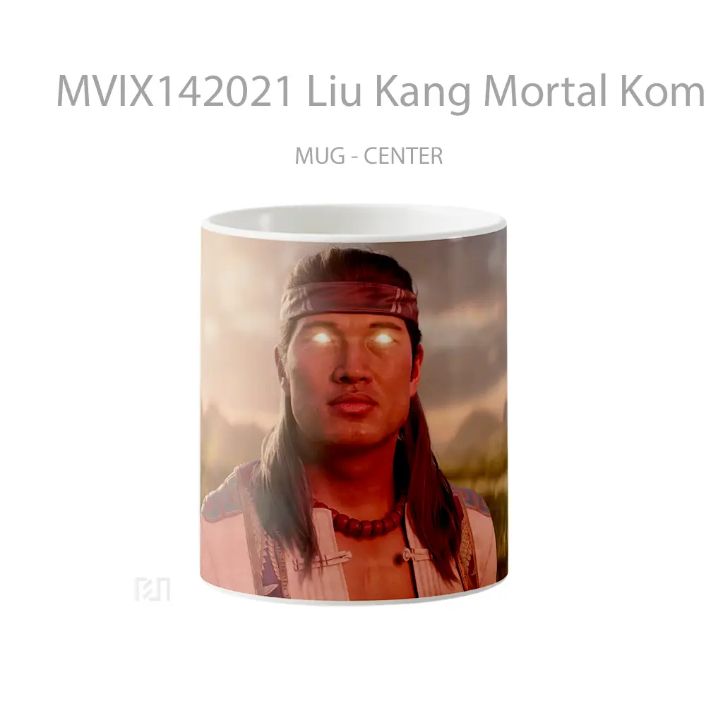 Mug Liu Kang Mortal Kombat 1 Gelas Keramik Unik