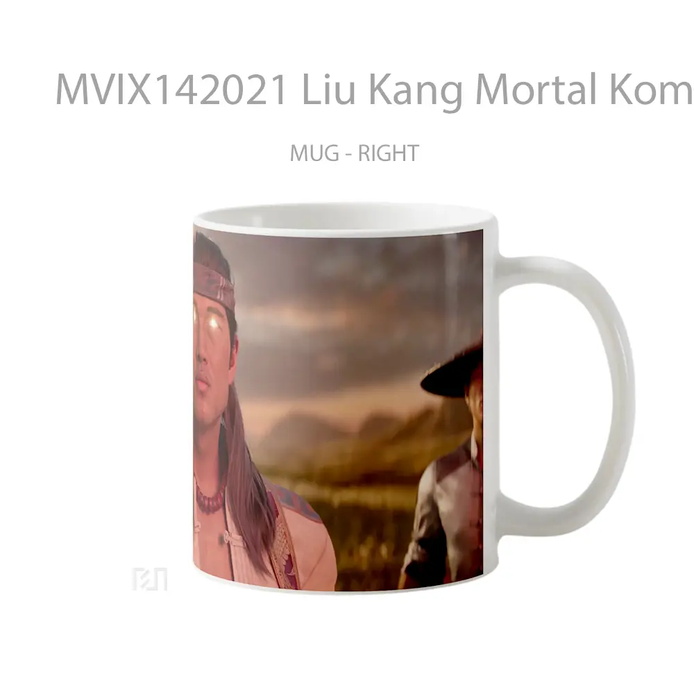 Mug Liu Kang Mortal Kombat 1 Gelas Keramik Unik - All-side / Desain