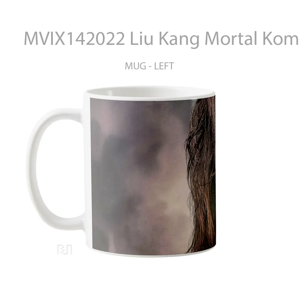 Mug Liu Kang Mortal Kombat 2 Poster Gelas Keramik Unik - All-side / Desain