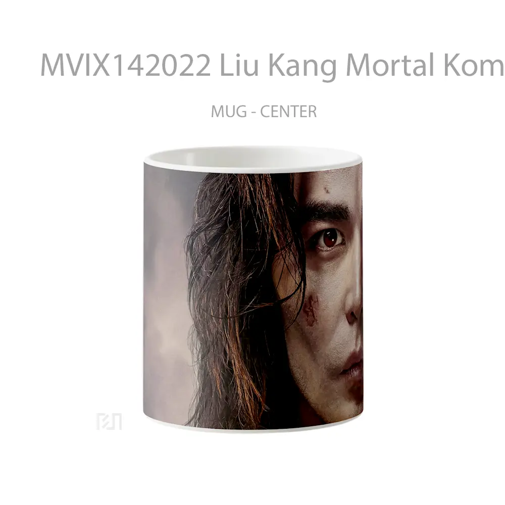 Mug Liu Kang Mortal Kombat 2 Poster Gelas Keramik Unik