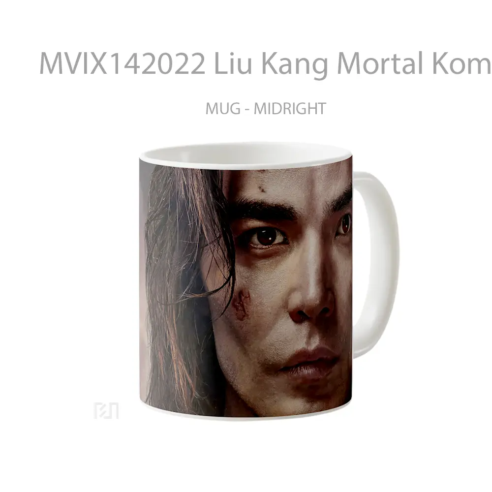 Mug Liu Kang Mortal Kombat 2 Poster Gelas Keramik Unik - All-side / Desain