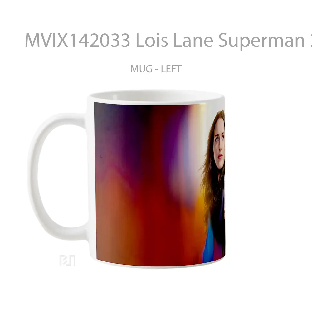 Mug Lois Lane Superman 2025 Rachel Brosnahan Gelas Superhero - All-side / Desain