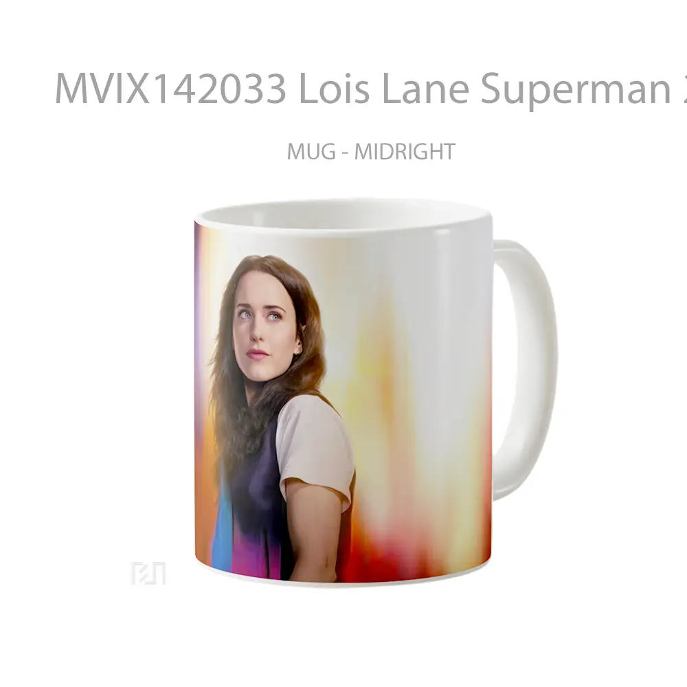 Mug Lois Lane Superman 2025 Rachel Brosnahan Gelas Superhero - All-side / Desain